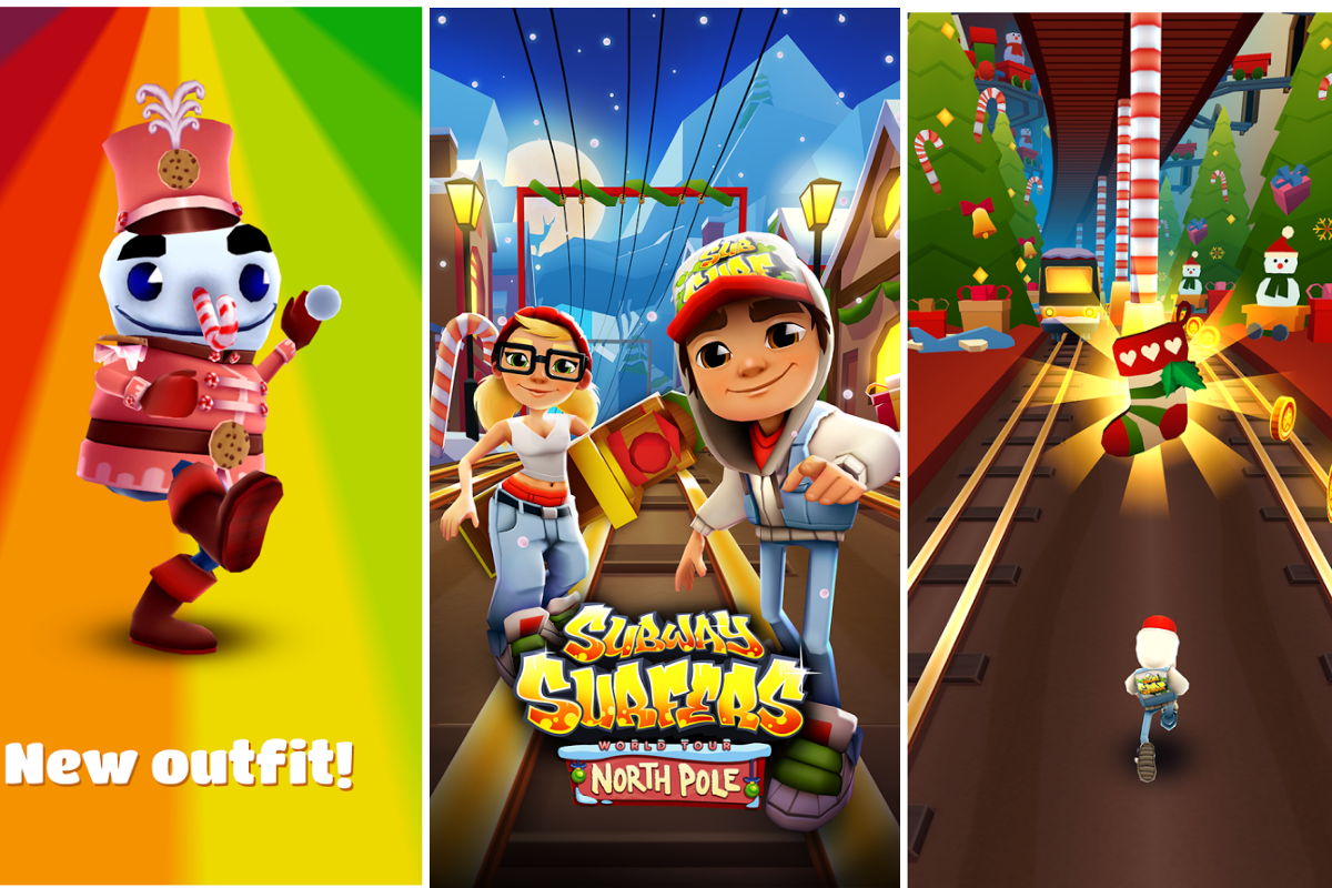 Subway Surfers North Pole Versão 1.48.3 Apk Mod Key